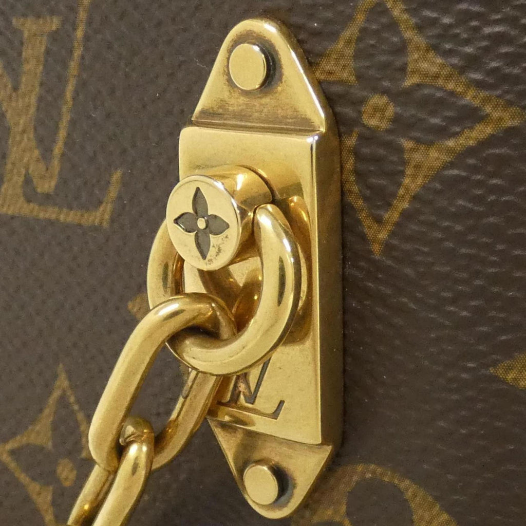 Louis Vuitton Brown Coated Canvas Handbag (Pre-Owned)