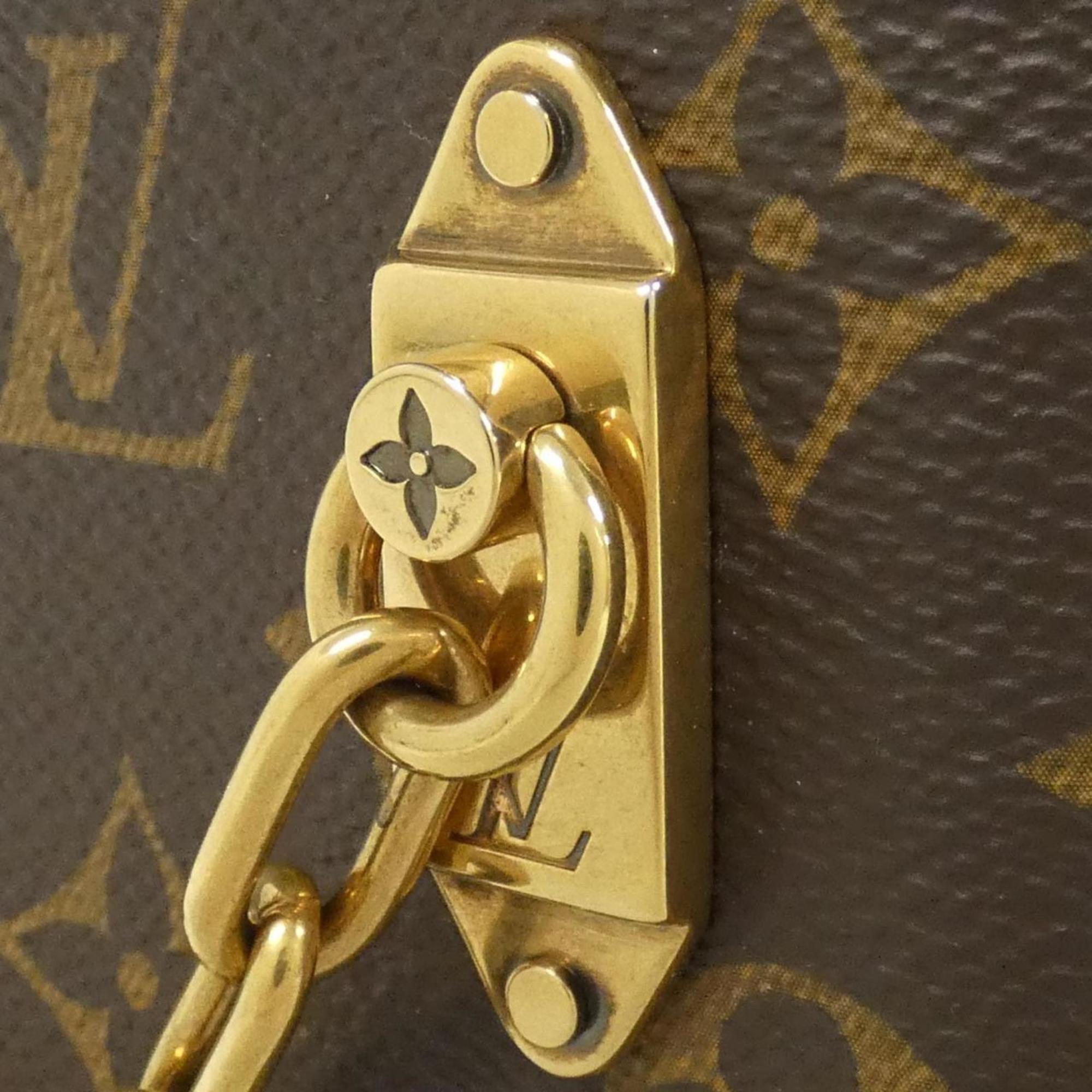 Louis Vuitton Brown Coated Canvas Handbag (Pre-Owned)