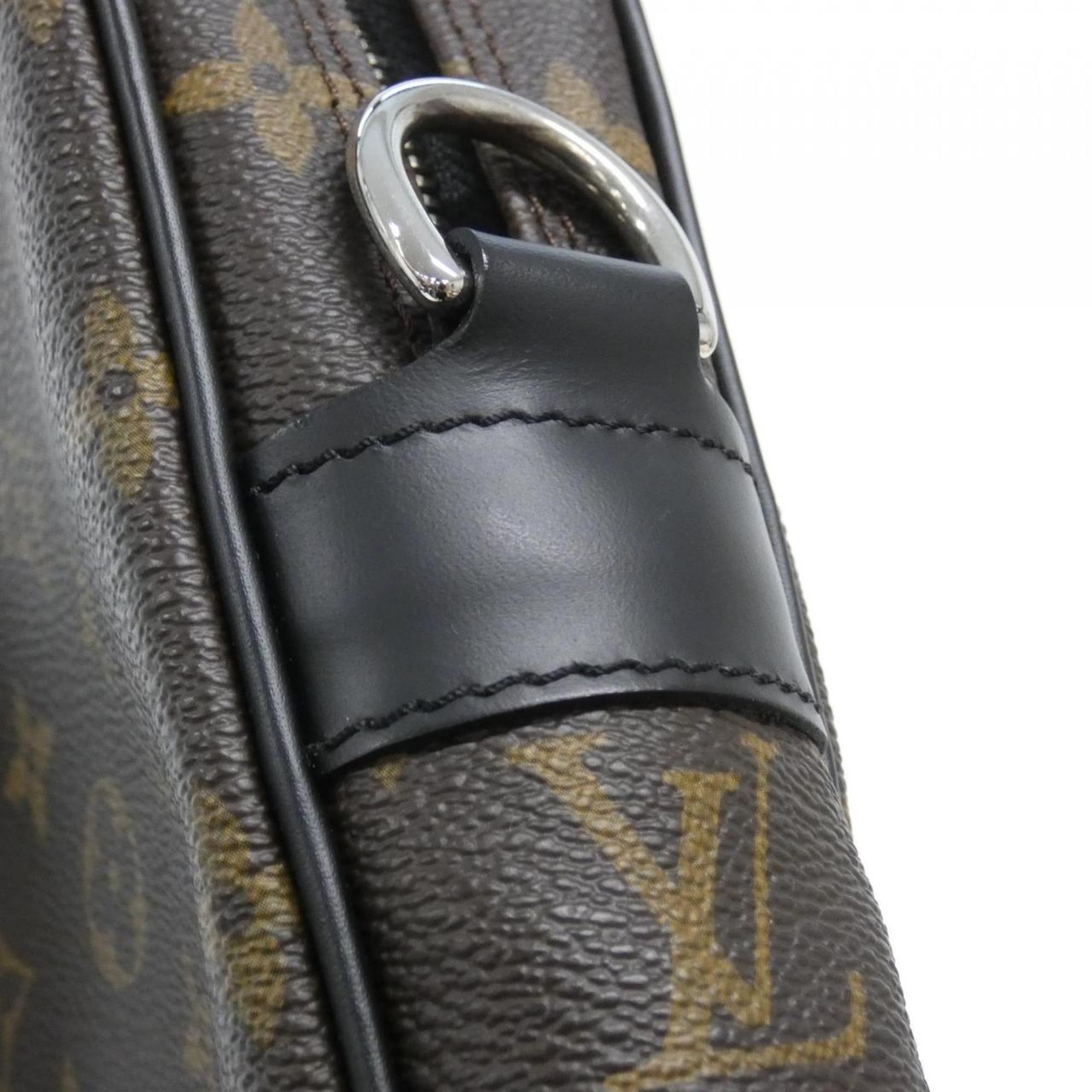 Louis Vuitton Marron Coated Canvas Handbag (Pre-Owned)