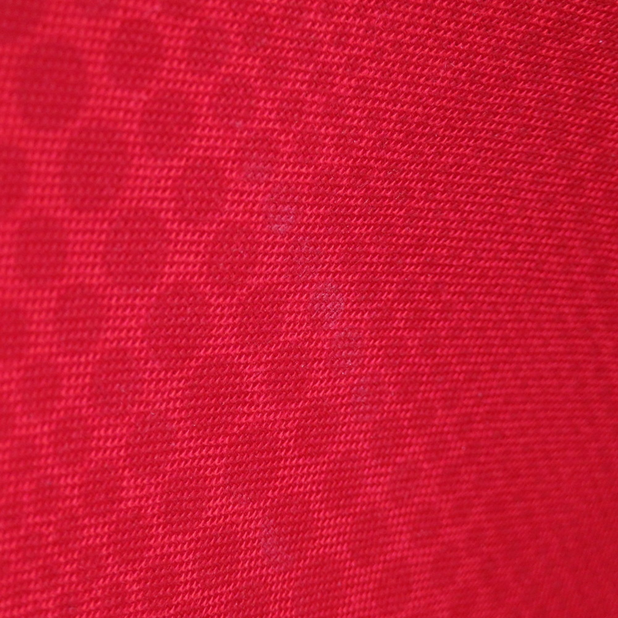 Louis Vuitton Monogram Red Color Monogram Tote Bag (Pre-Owned)