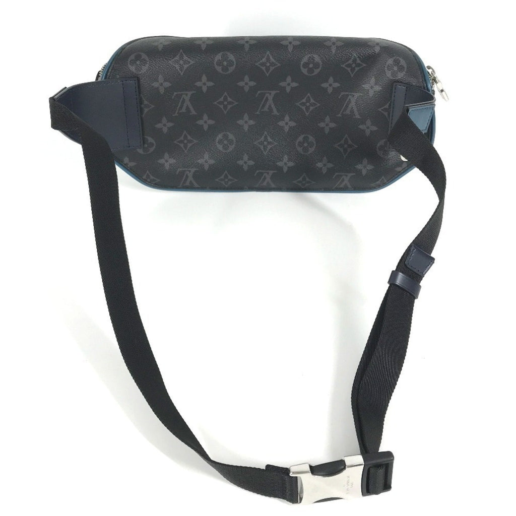 Louis Vuitton Blue Monogram Eclipse Navy Monogram Eclipse Epi Leather Fanny Pack Shoulder Bag (Pre-Owned)