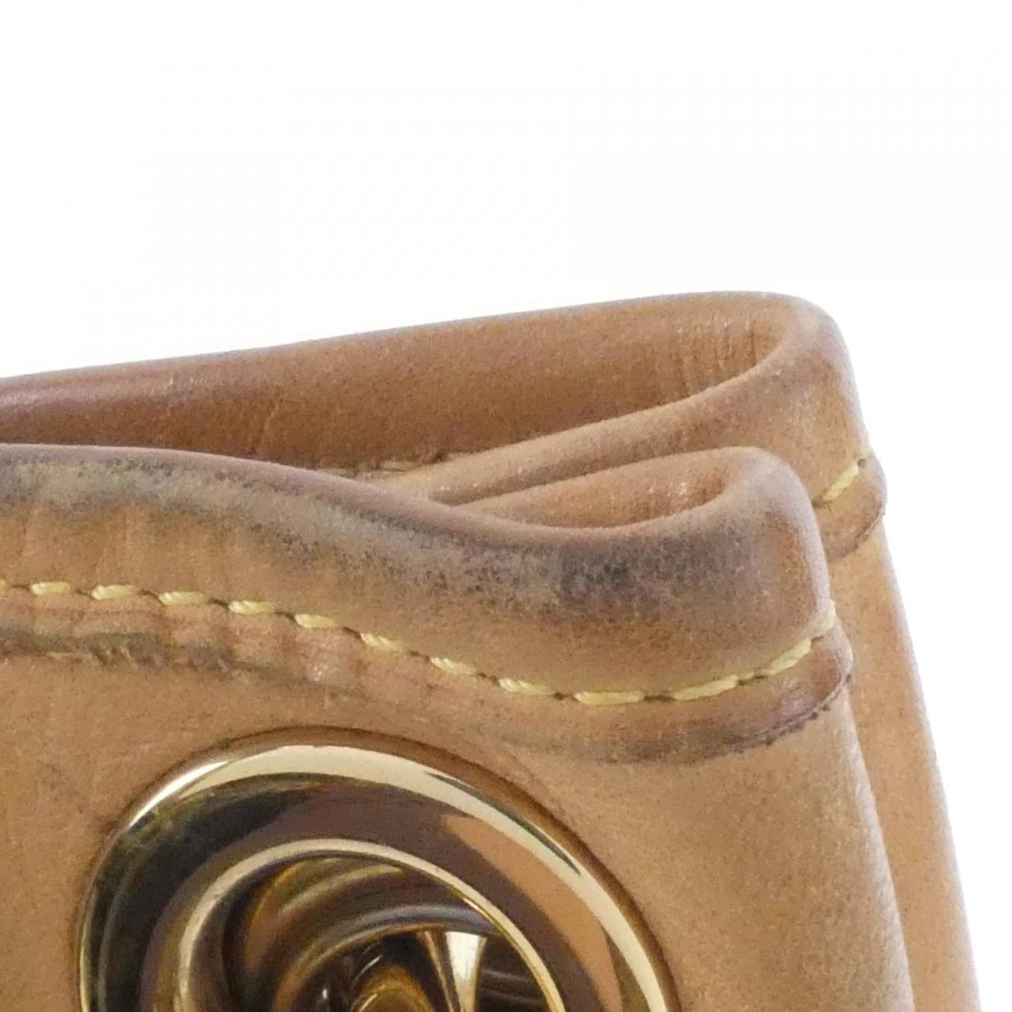 Louis Vuitton Brown Coated Canvas Shoulder Bag (Pre-Owned)