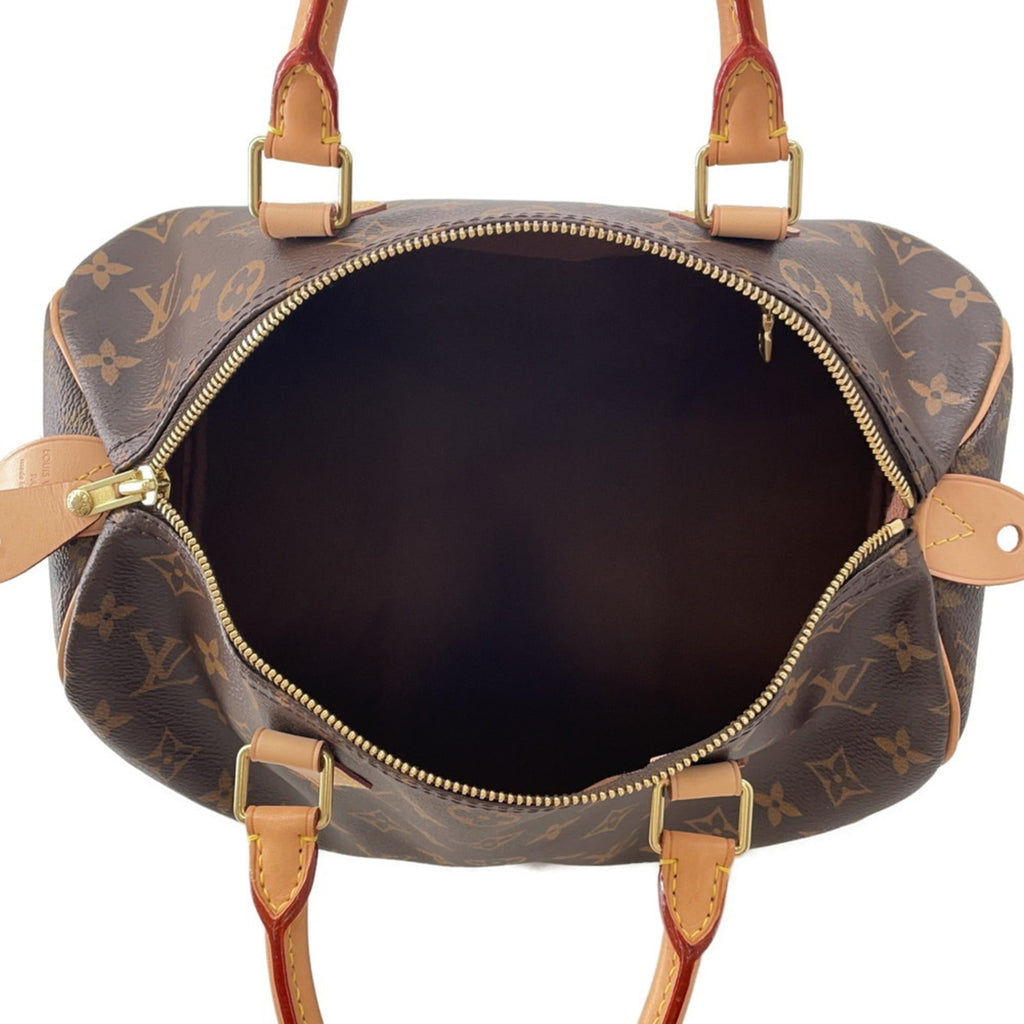 Louis Vuitton Brown Monogram Monogram Boston Bag Handbag (Pre-Owned)