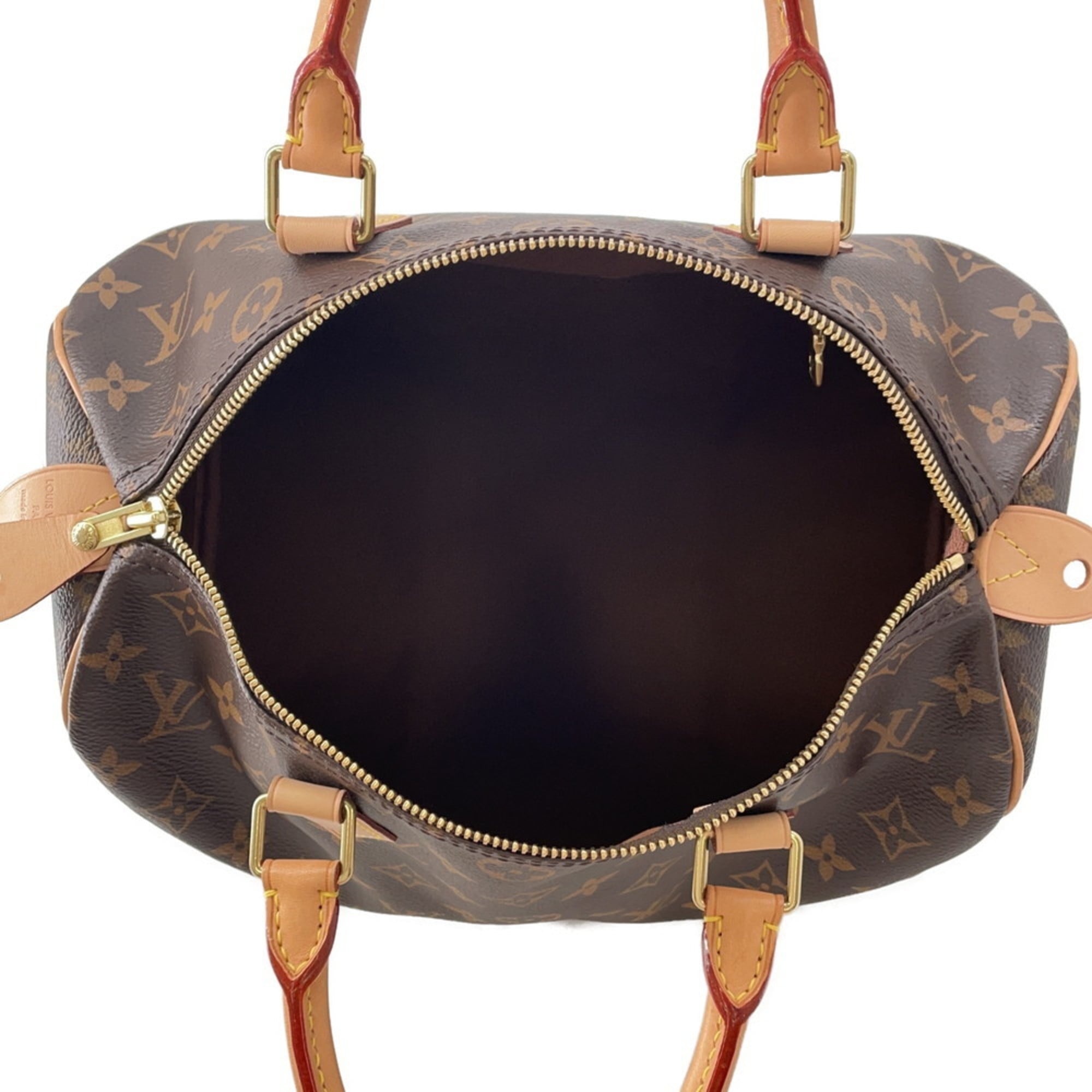 Louis Vuitton Brown Monogram Monogram Boston Bag Handbag (Pre-Owned)