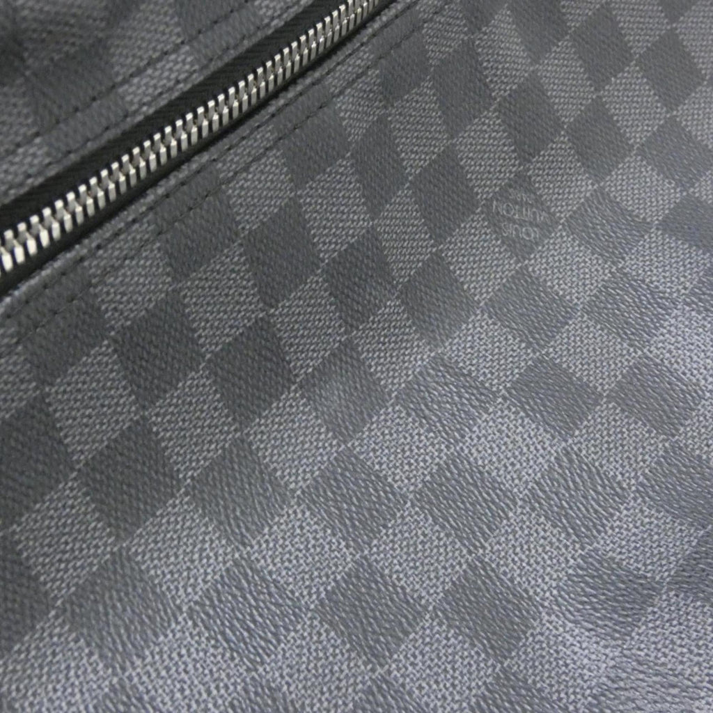 Louis Vuitton Dark Gray Graphite Coated Canvas Handbag (Pre-Owned)