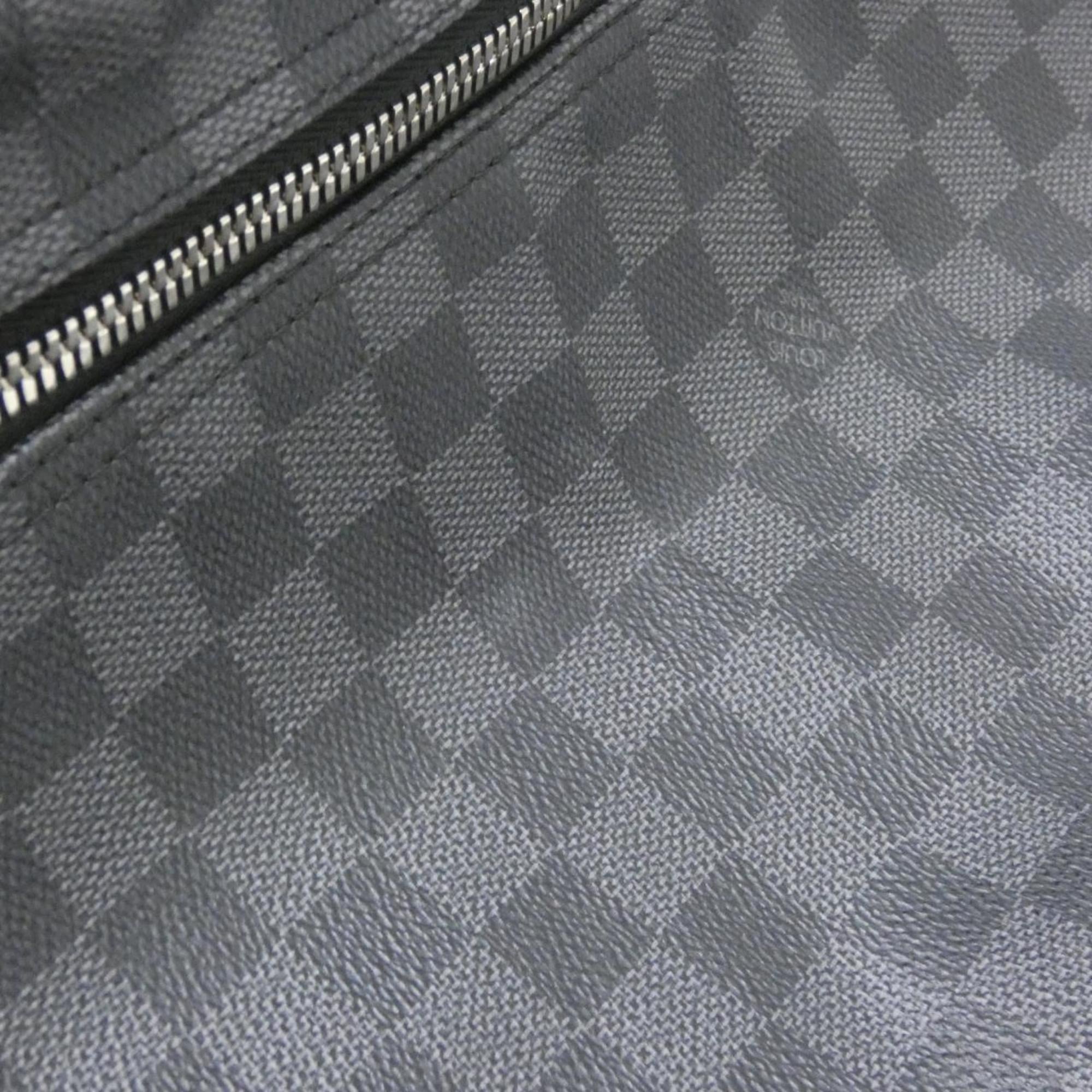 Louis Vuitton Dark Gray Graphite Coated Canvas Handbag (Pre-Owned)