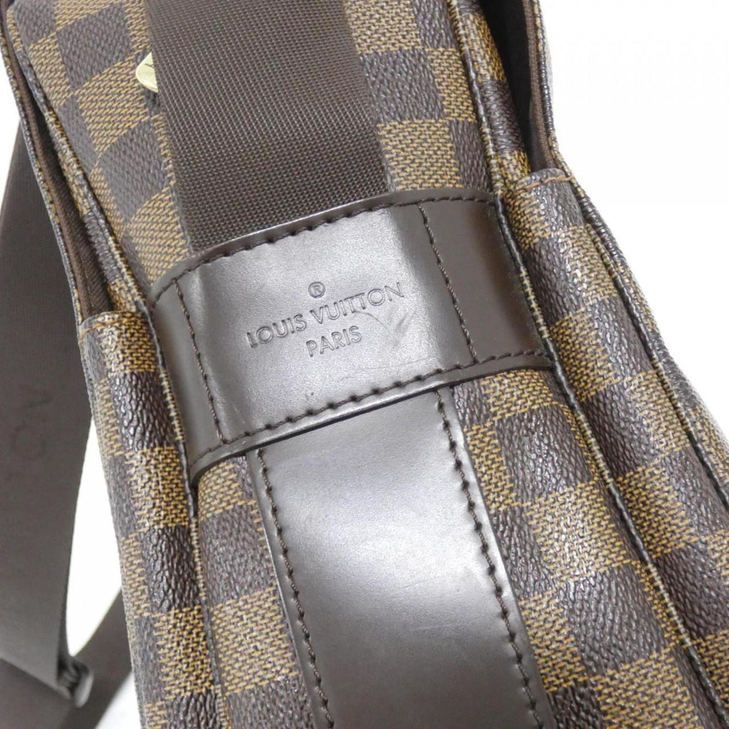 Louis Vuitton Ebene Coated Canvas Shoulder Bag (Pre-Owned)