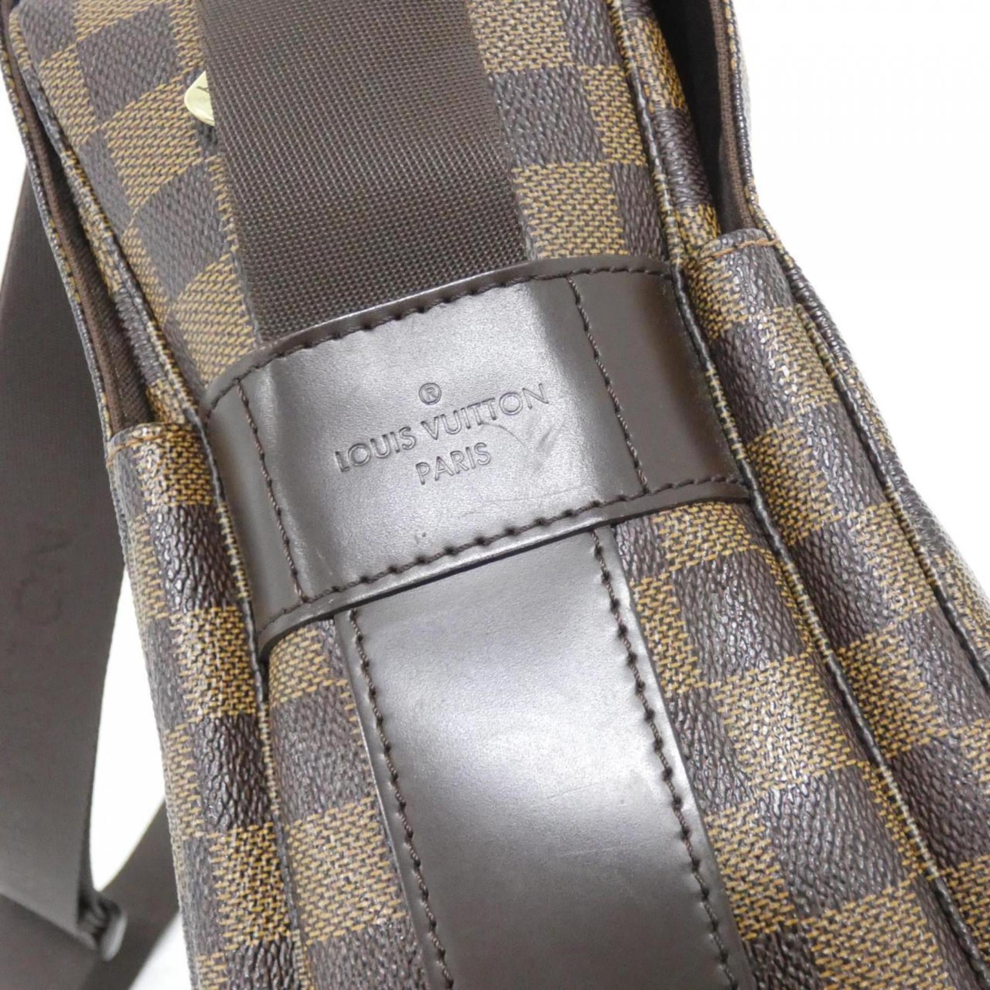 Louis Vuitton Ebene Coated Canvas Shoulder Bag (Pre-Owned)