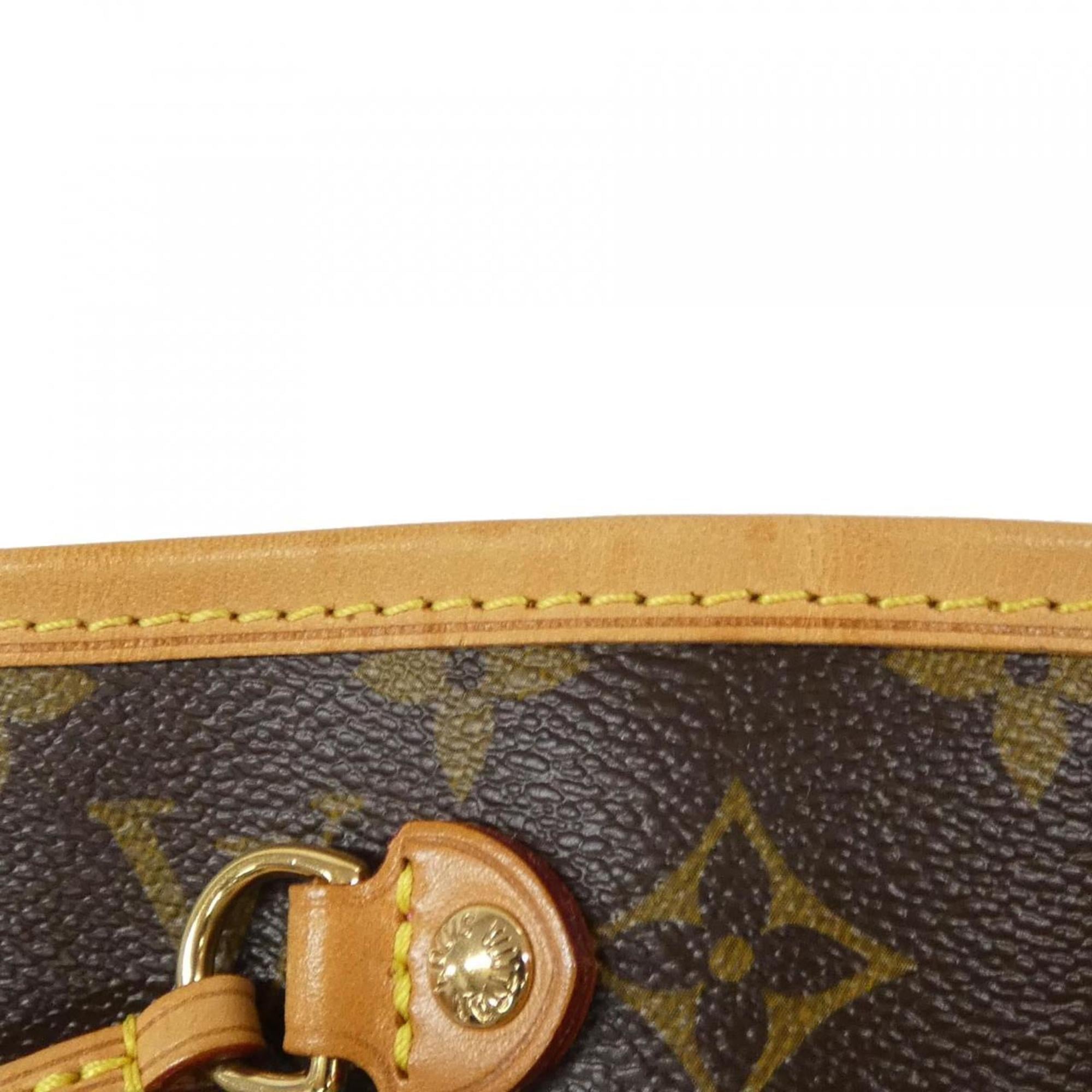 Louis Vuitton Brown Coated Canvas Handbag (Pre-Owned)