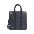 Louis Vuitton Black Coated Canvas Handbag (Pre-Owned)