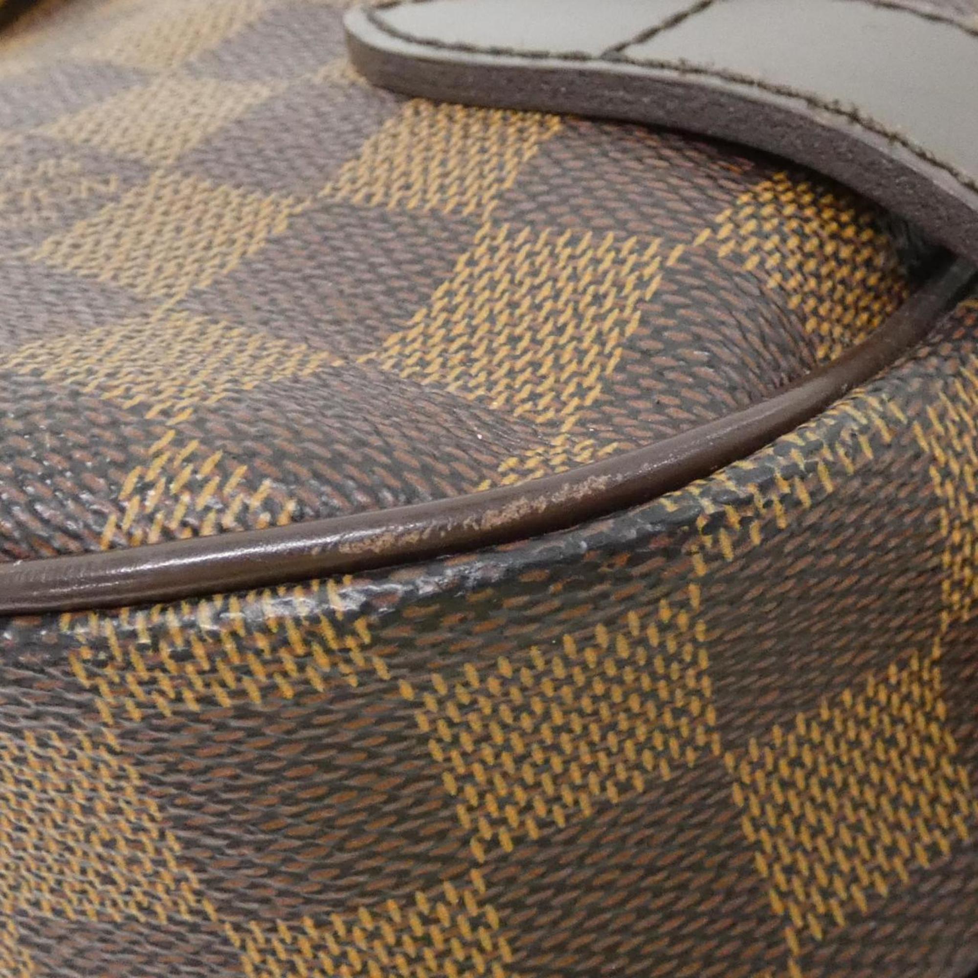 Louis Vuitton Ebene Coated Canvas Shoulder Bag (Pre-Owned)