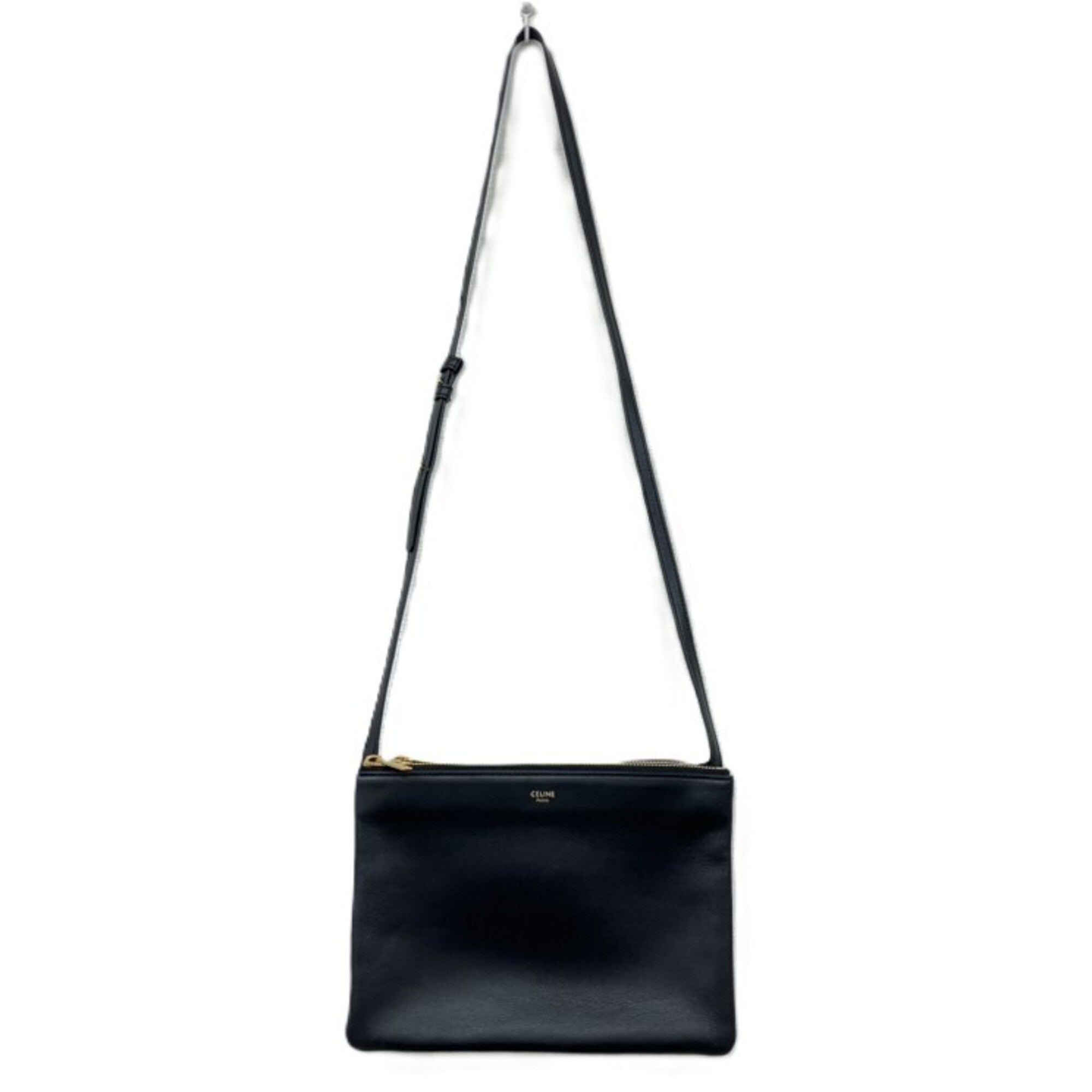 Trio Crossbody Bag Leather Large