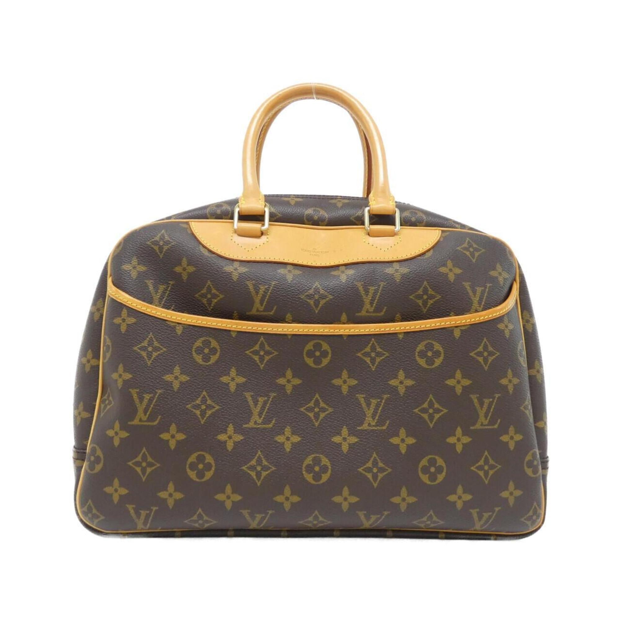 Louis Vuitton Marron Coated Canvas Handbag (Pre-Owned)