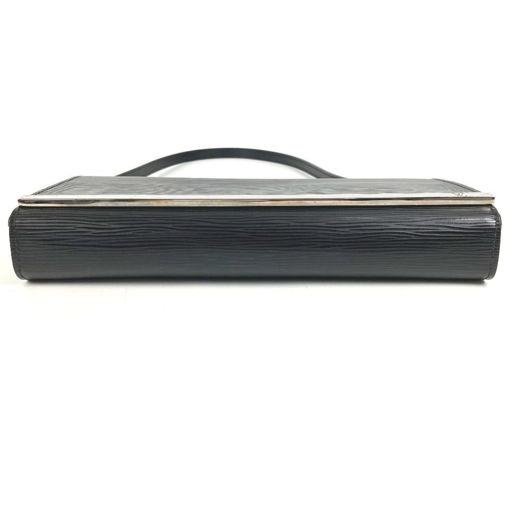 Louis Vuitton Epi Black Noir Epi Leather Clutch Bag Pochette Shoulder Bag (Pre-Owned)