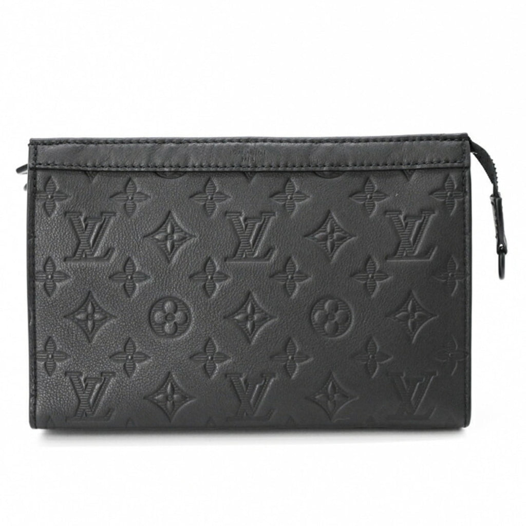 Louis Vuitton Black Monogram Shadow Shoulder Bag (Pre-Owned)