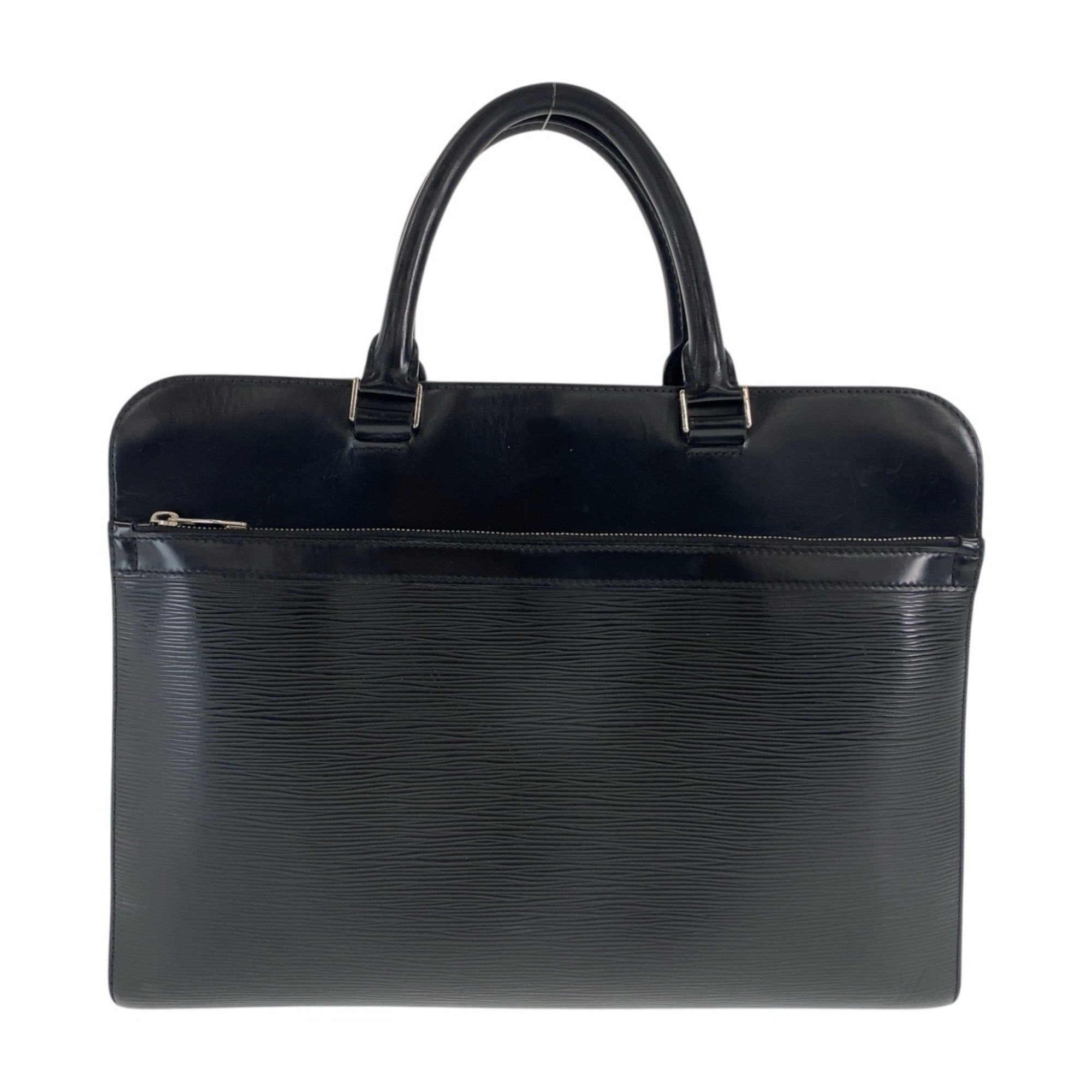 Louis Vuitton Black Noir Epi Leather Briefcase (Pre-Owned)