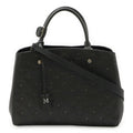 Louis Vuitton Black Noir Monogram Empreinte Handbag Shoulder Bag (Pre-Owned)