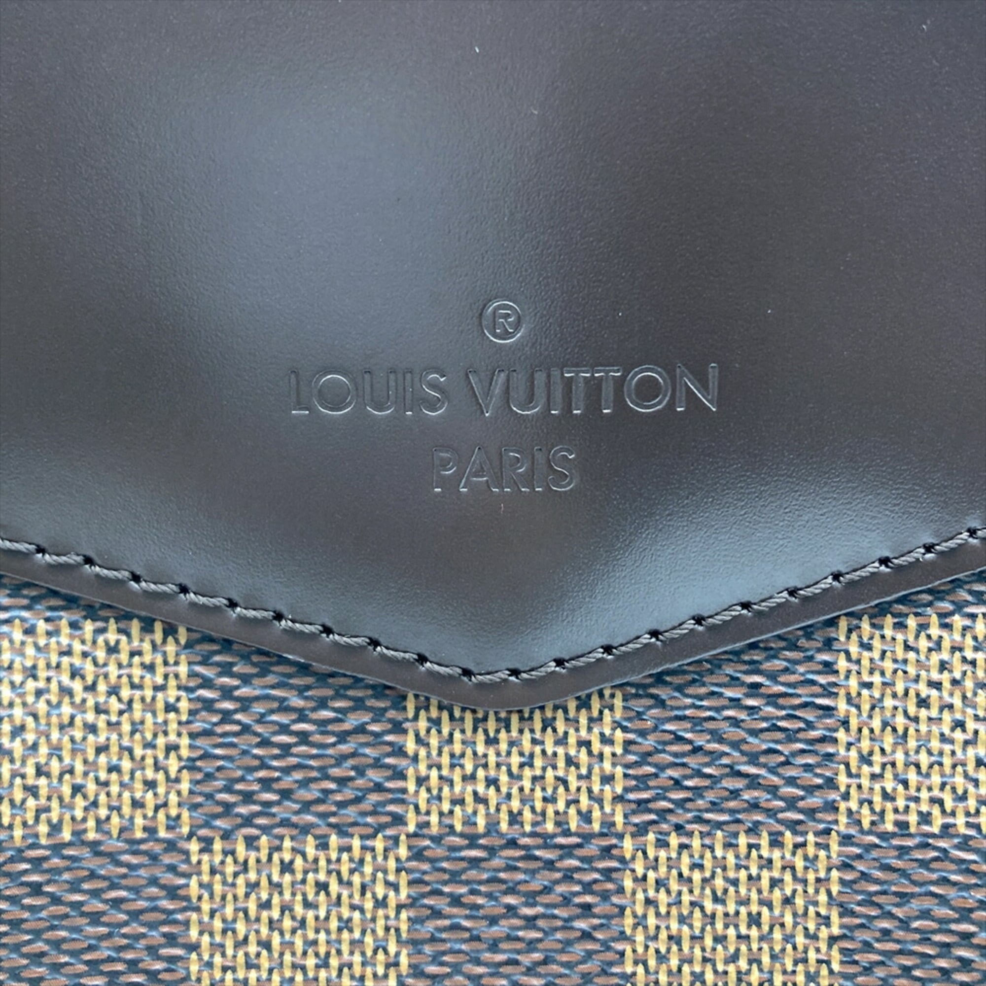 Louis Vuitton Brown Damier Canvas Tote Bag (Pre-Owned)