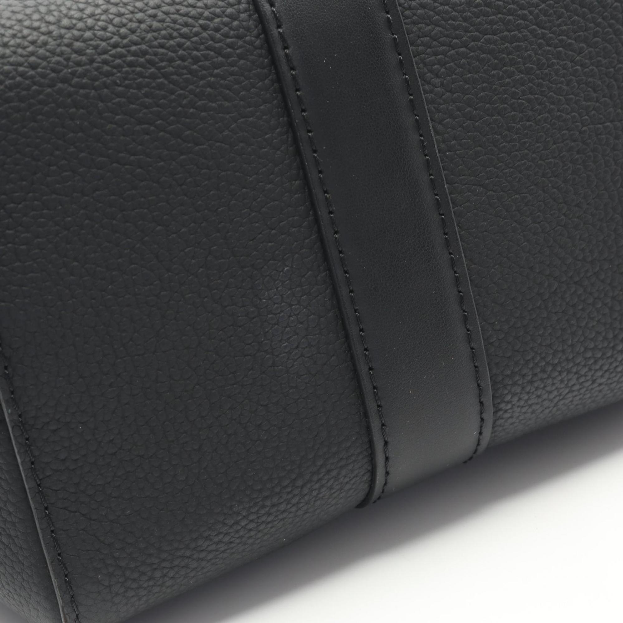 Louis Vuitton Black Noir Leather Shoulder Bag (Pre-Owned)