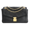 Louis Vuitton Black Noir Monogram Empreinte Handbag Shoulder Bag (Pre-Owned)