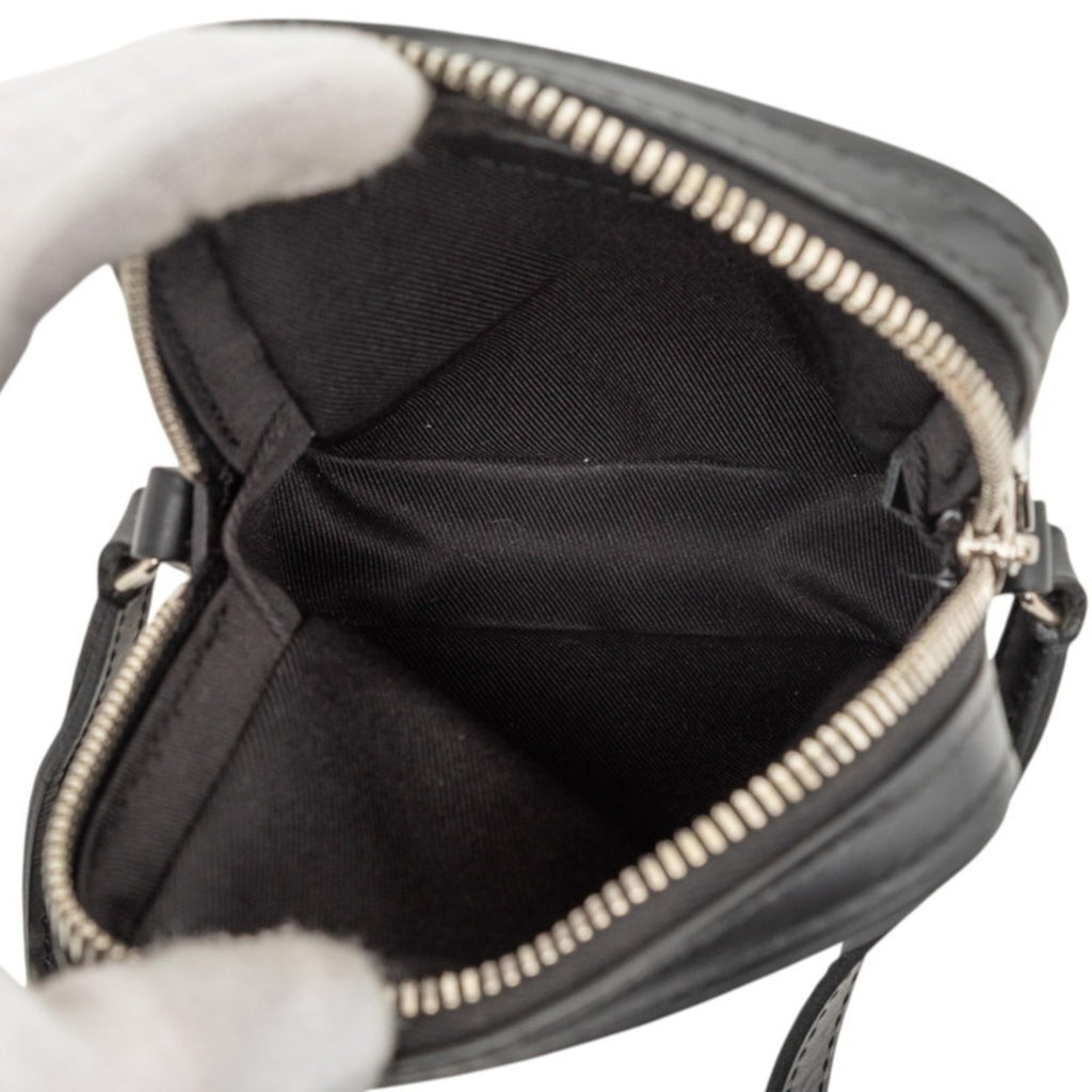 Louis Vuitton Epi Black Yellow Leather Shoulder Bag (Pre-Owned)