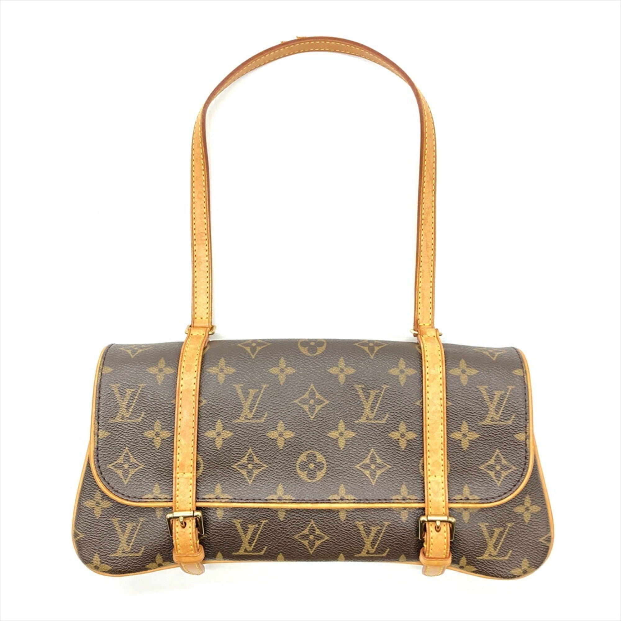 Louis Vuitton Monogram Brown Galle Monogram Monogram Shoulder Bag (Pre-Owned)