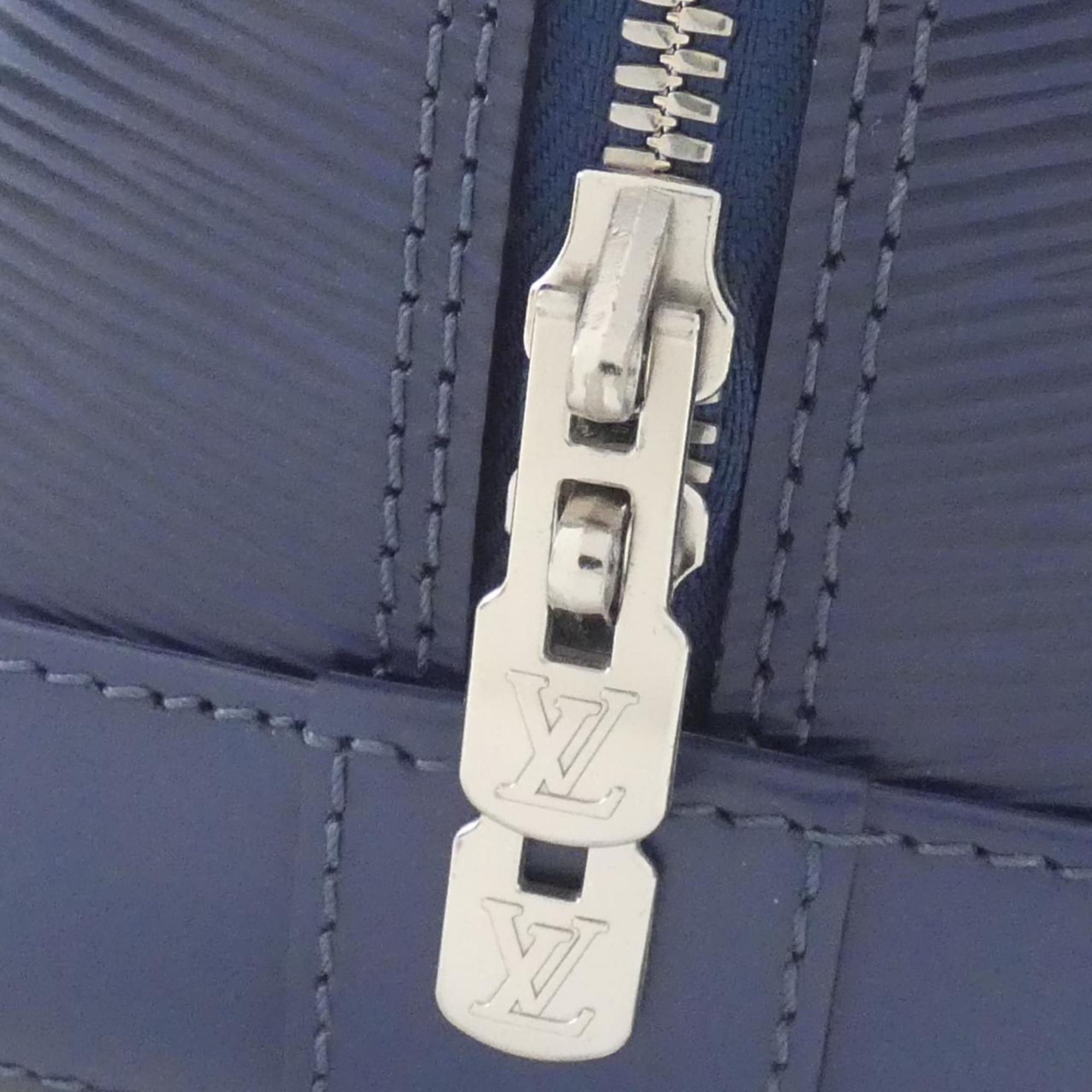 Louis Vuitton Blue Leather Handbag (Pre-Owned)