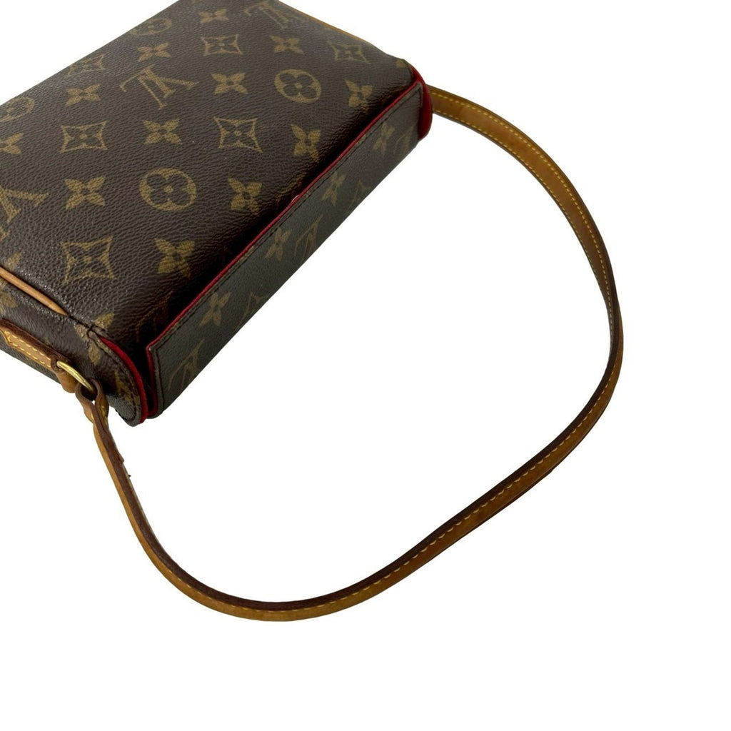 Louis Vuitton Brown Leather Pvc Shoulder Bag (Pre-Owned)