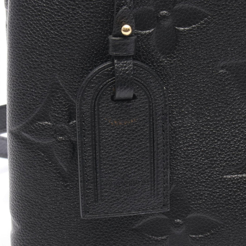 Louis Vuitton Black Noir Monogram Empreinte Handbag (Pre-Owned)