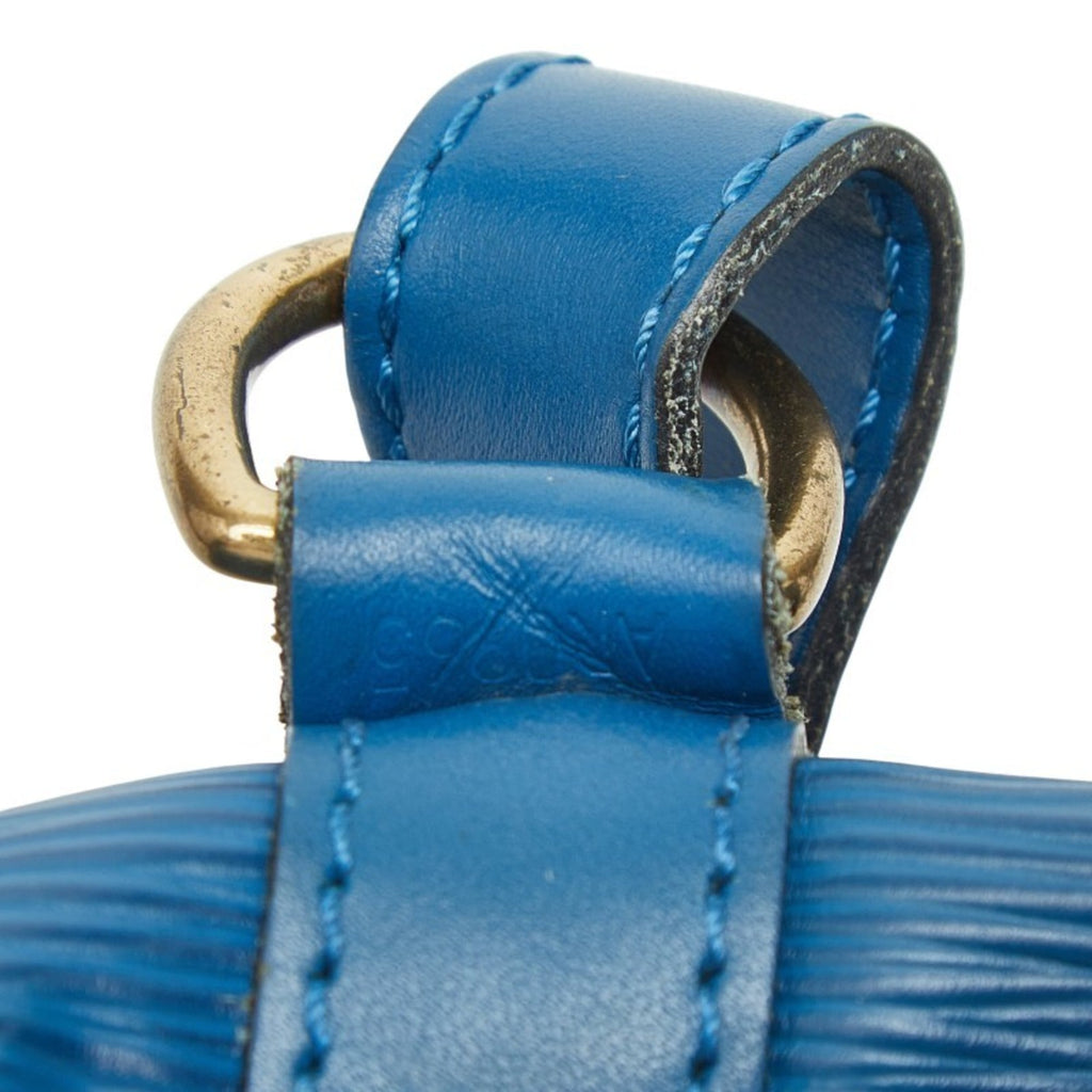 Louis Vuitton Toledo Blue Leather Shoulder Bag (Pre-Owned)