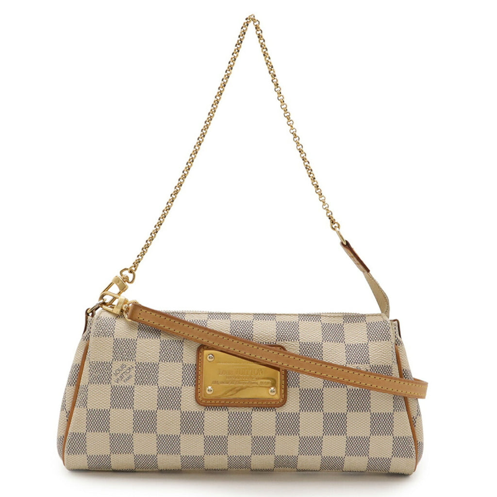 Louis Vuitton Damier Azur Ivory Damier Azur Shoulder Bag (Pre-Owned)