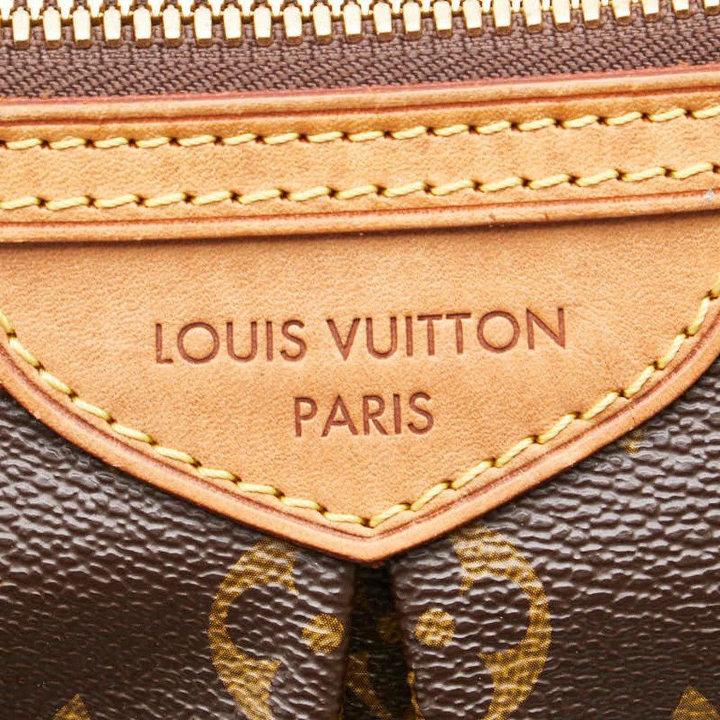 Louis Vuitton Brown Pvc Leather Handbag Shoulder Bag (Pre-Owned)