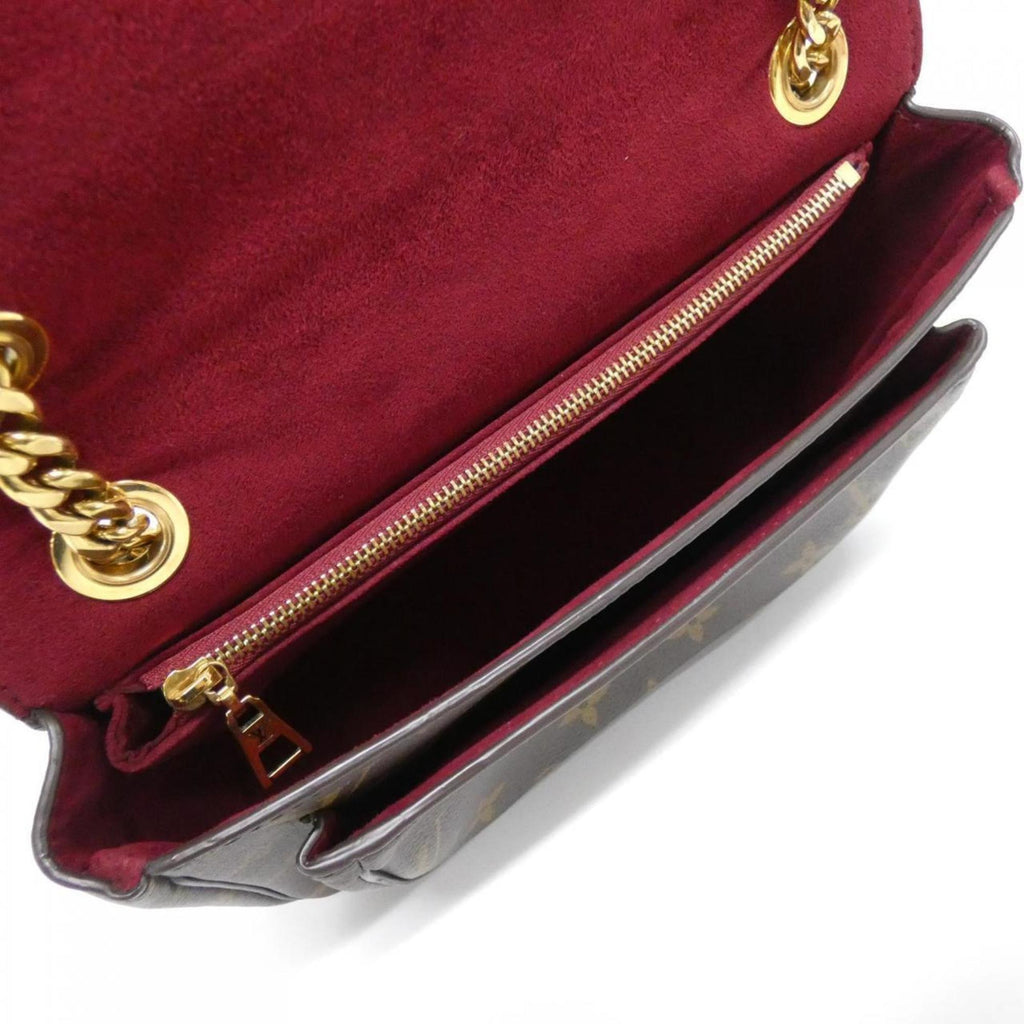Louis Vuitton Marron Coated Canvas Shoulder Bag (Pre-Owned)