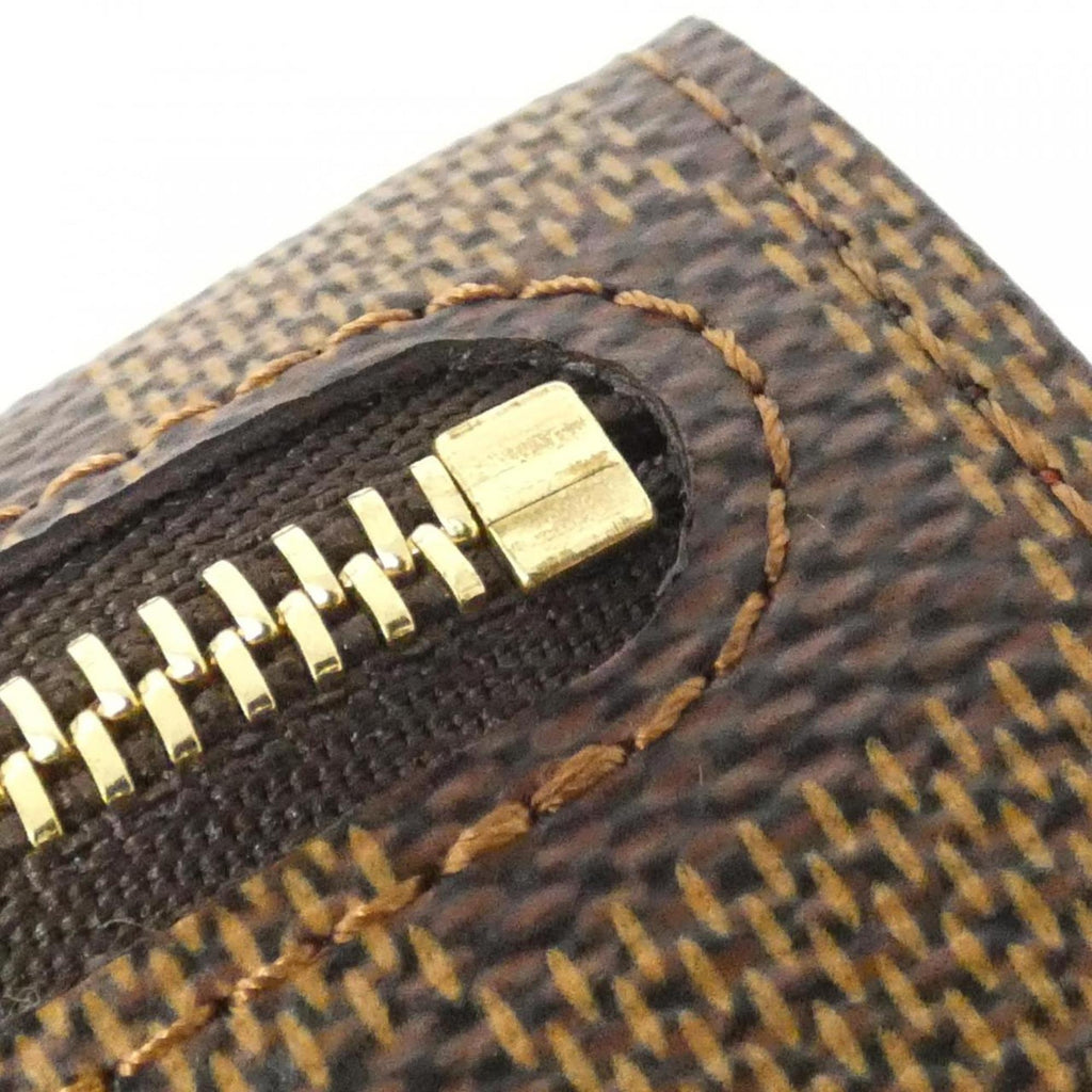 Louis Vuitton Ebene Coated Canvas Wallet (Tri-Fold) (Pre-Owned)