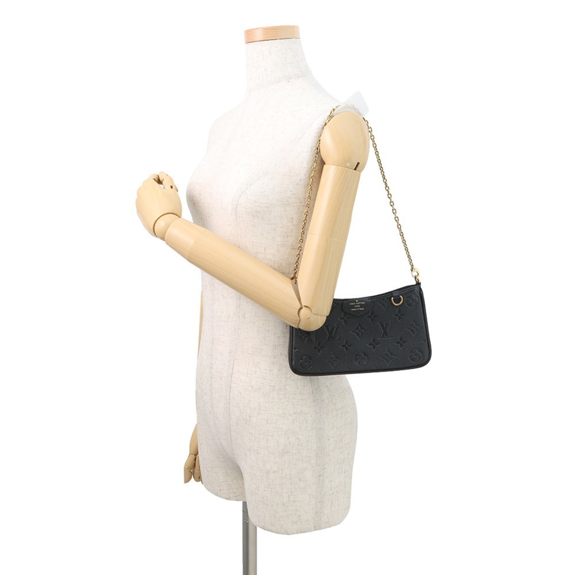 Louis Vuitton Noir Monogram Empreinte Shoulder Bag (Pre-Owned)