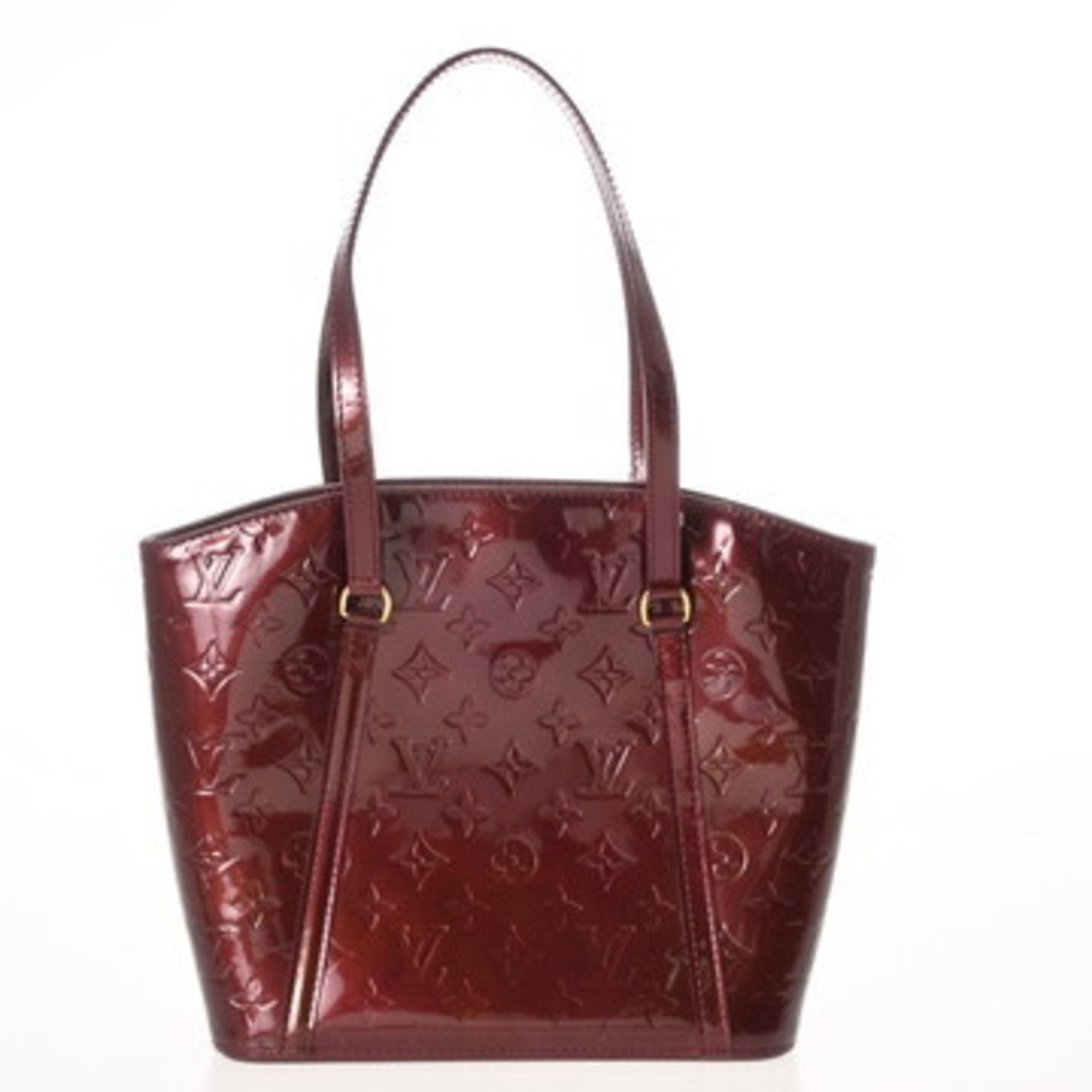 Louis Vuitton Rouge Fauviste Monogram Vernis Handbag (Pre-Owned)