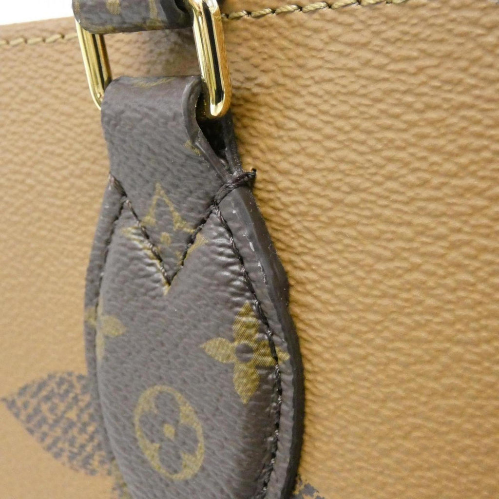 Louis Vuitton Marron Coated Canvas Handbag (Pre-Owned)