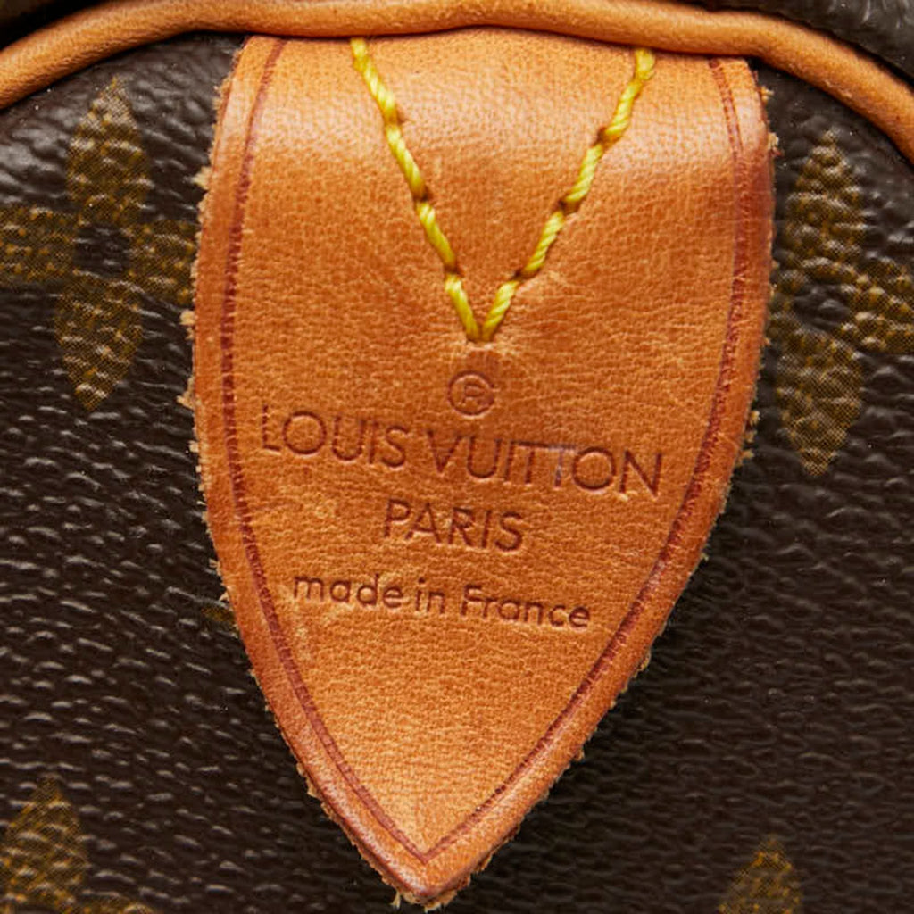 Louis Vuitton Brown Dark Brown Pvc Leather Boston Bag Handbag (Pre-Owned)