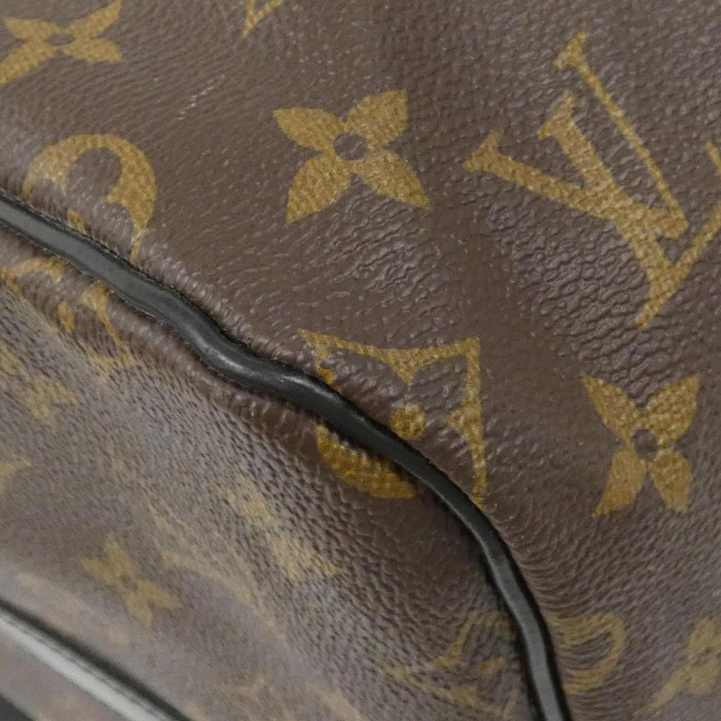 Louis Vuitton Marron Coated Canvas Boston Bag (Pre-Owned)