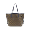 Louis Vuitton Marron Coated Canvas Handbag Pouch (Pre-Owned)