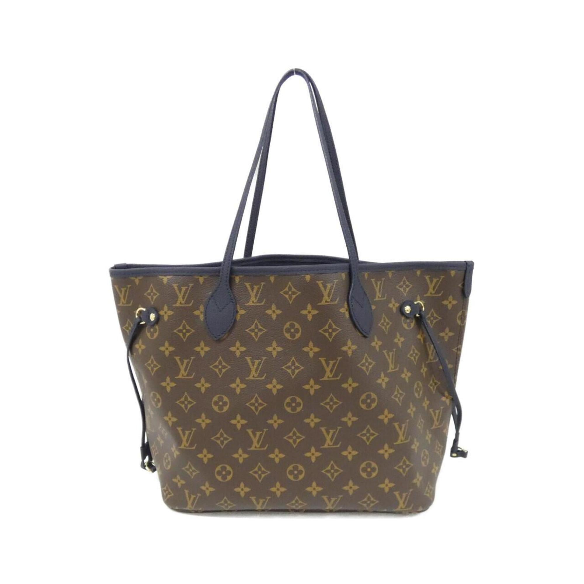 Louis Vuitton Marron Coated Canvas Handbag Pouch (Pre-Owned)