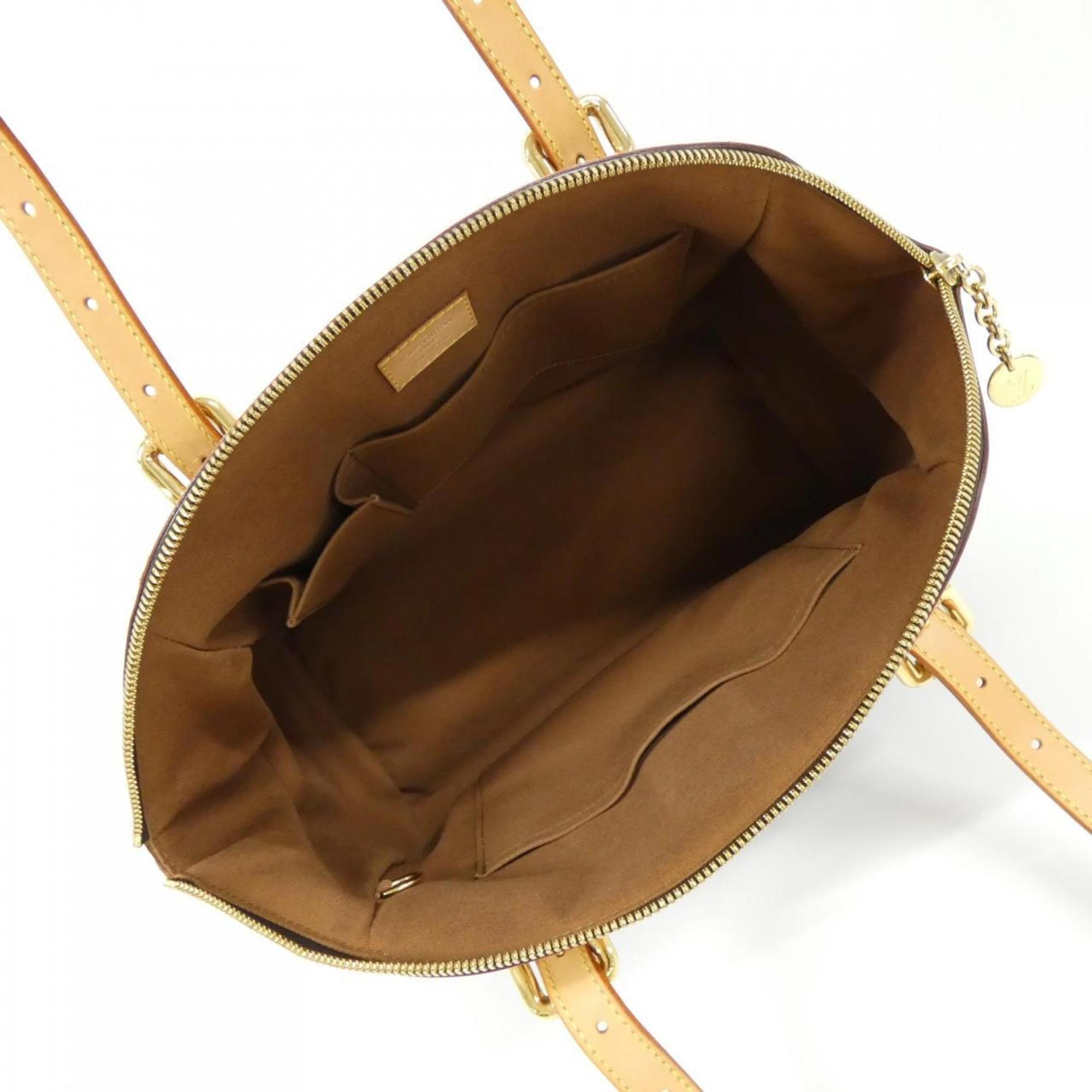 Louis Vuitton Brown Coated Canvas Shoulder Bag (Pre-Owned)