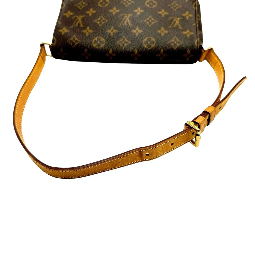 Louis Vuitton Brown Monogram Canvas Shoulder Bag (Pre-Owned)