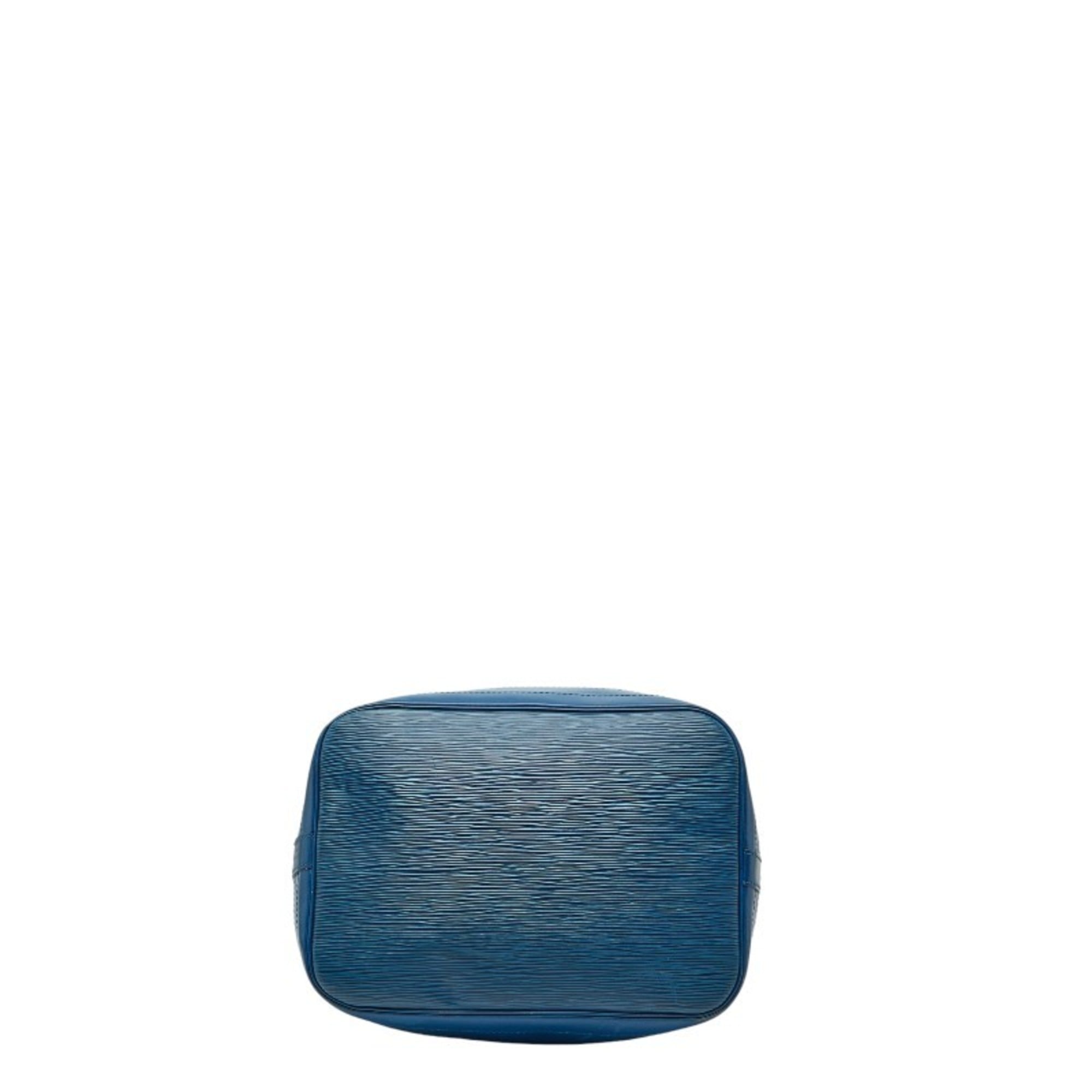 Louis Vuitton Toledo Blue Leather Shoulder Bag (Pre-Owned)