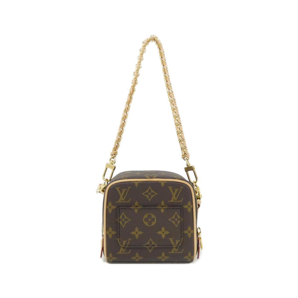 Louis Vuitton Marron Coated Canvas Shoulder Bag (Pre-Owned)