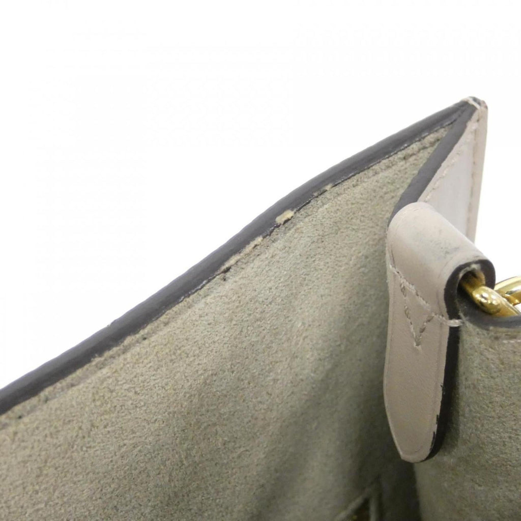 Louis Vuitton Beige Leather Handbag (Pre-Owned)