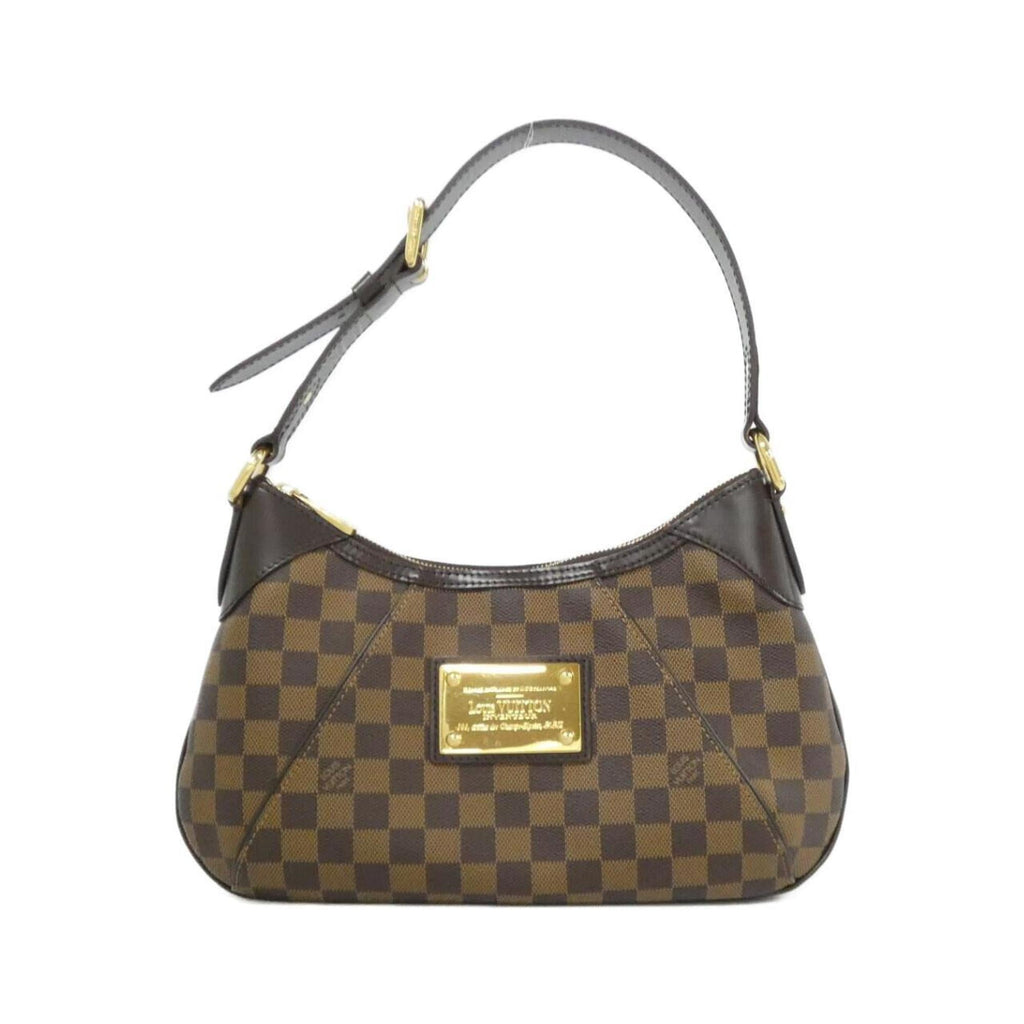 Louis Vuitton Ebene Coated Canvas Shoulder Bag (Pre-Owned)