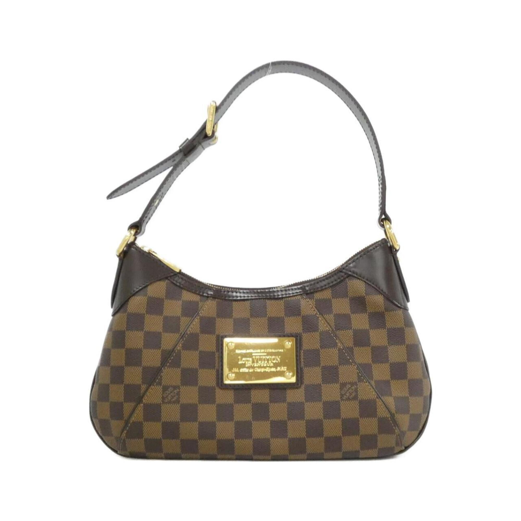 Louis Vuitton Ebene Coated Canvas Shoulder Bag (Pre-Owned)