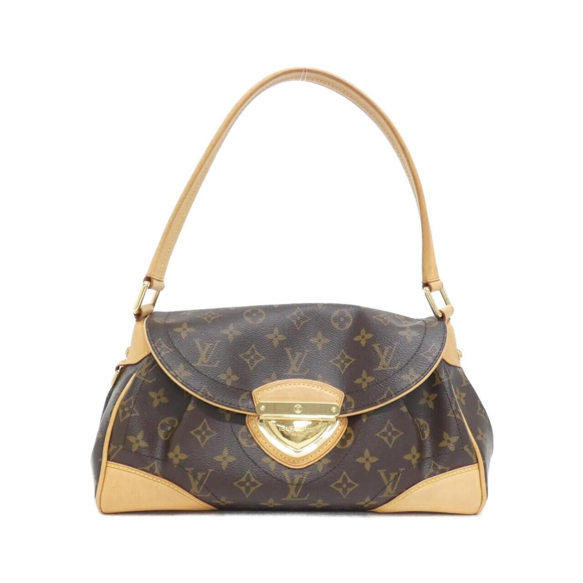 Louis Vuitton Marron Coated Canvas Shoulder Bag (Pre-Owned)