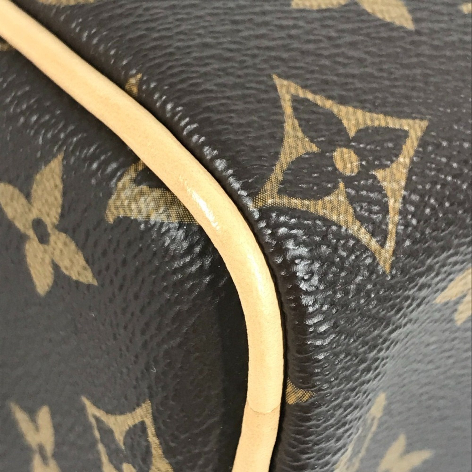 Louis Vuitton Brown Monogram Canvas Clutch Bag Pouch (Pre-Owned)